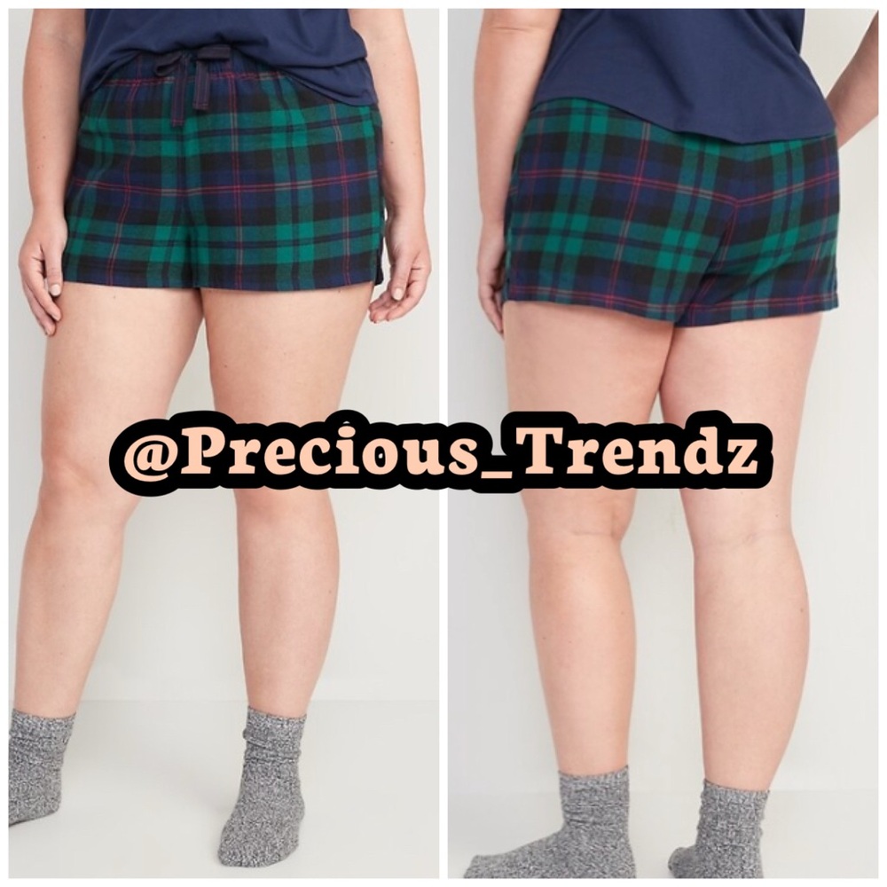 Old Navy Flannel Pajama Shorts Plus Size 4X